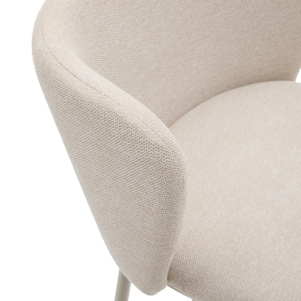 Barstoel CISELIA - Beige Chenille KAV C0600064KY12