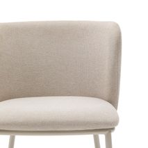 Eetkamerstoel CISELIA - Beige Chenille KAV C0100194KY12