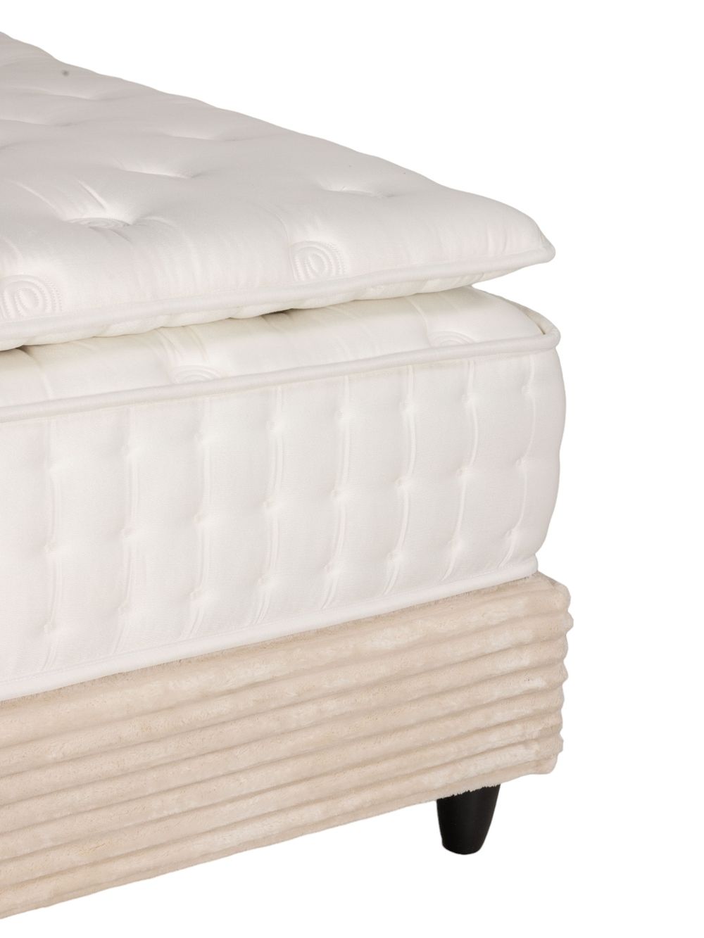 Boxspring incl. matras en topper FREYA - Beige SFD-58-000002-P07