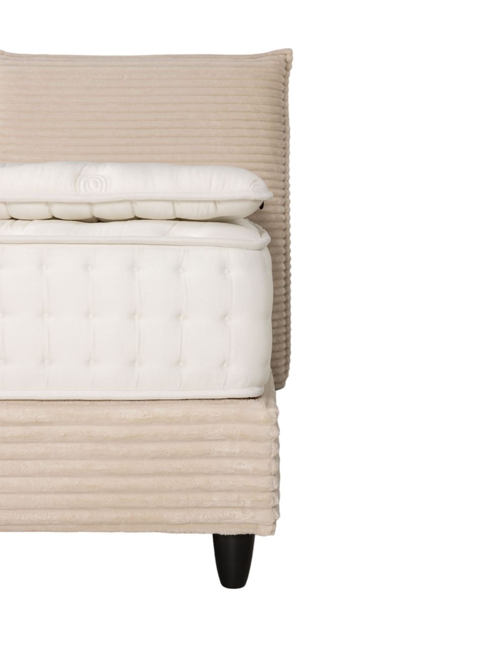 Boxspring incl. matras en topper FREYA - Beige SFD-58-000002-P07
