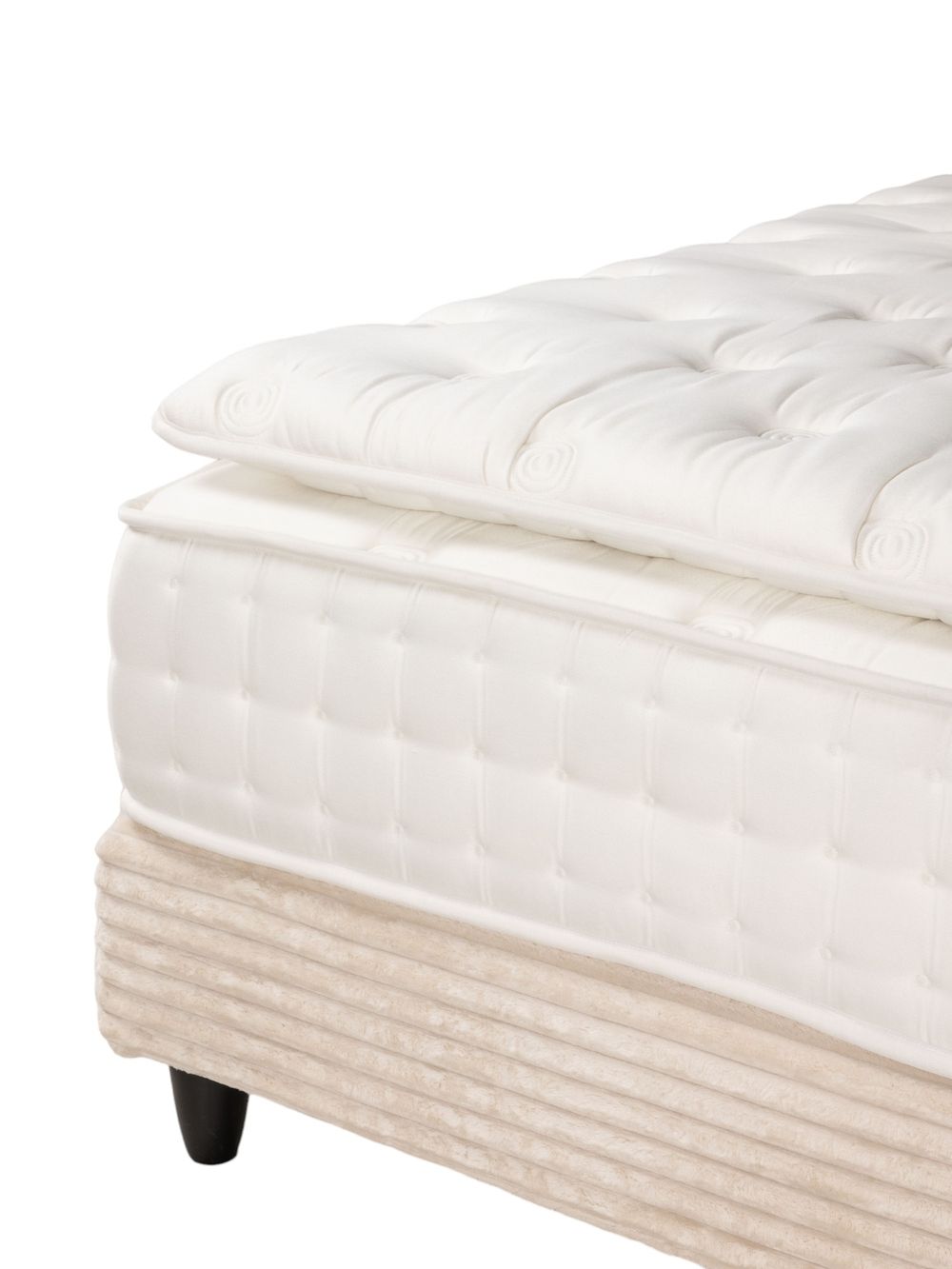 Boxspring incl. matras en topper FREYA - Beige SFD-58-000002-P07