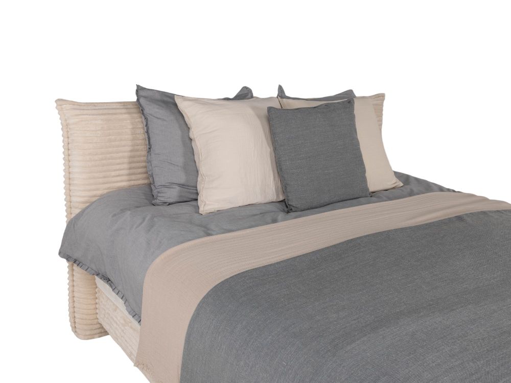 Boxspring incl. matras en topper FREYA - Beige SFD-58-000002-P07