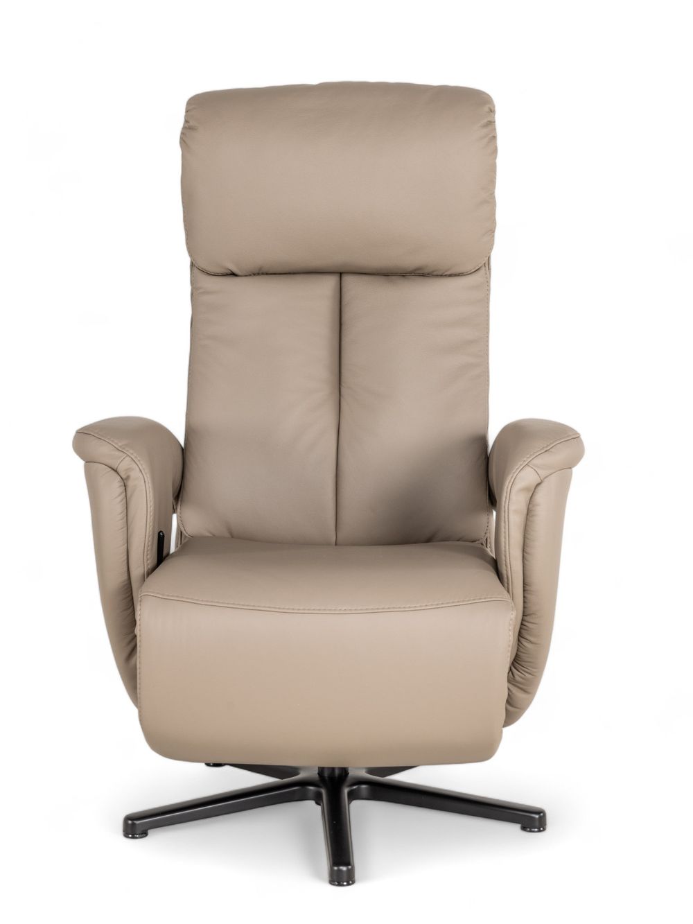 Relaxfauteuil MADDY M - Taupe leder HKL-22-000058-VA
