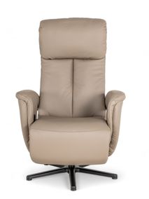 Relaxfauteuil MADDY M - Taupe leder HKL-22-000058-VA