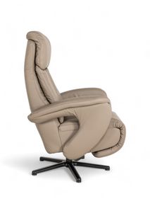Relaxfauteuil MADDY M - Taupe leder HKL-22-000058-VA
