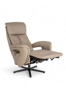 Relaxfauteuil MADDY M - Taupe leder HKL-22-000058-VA