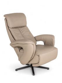 Relaxfauteuil MADDY M - Taupe leder HKL-22-000058-VA