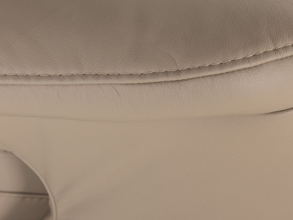 Relaxfauteuil MADDY M - Taupe leder HKL-22-000058-VA