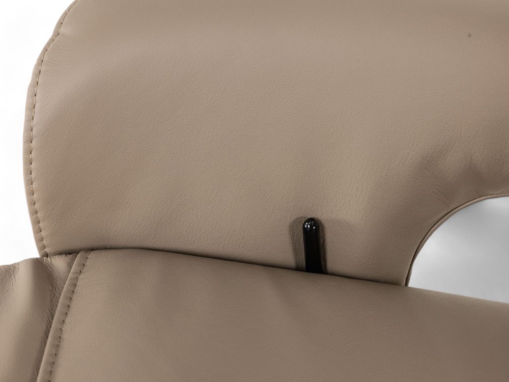 Relaxfauteuil MADDY M - Taupe leder HKL-22-000058-VA