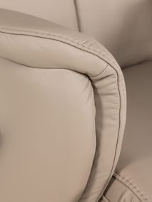 Elektrische relaxfauteuil MADDY L - Taupe leder C-HKL-22-RLX1