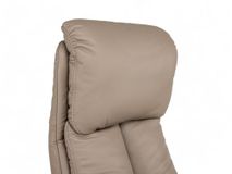 Elektrische relaxfauteuil MADDY L - Taupe leder C-HKL-22-RLX1