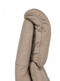 Elektrische relaxfauteuil MADDY L - Taupe leder C-HKL-22-RLX1