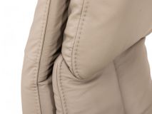 Elektrische relaxfauteuil MADDY L - Taupe leder C-HKL-22-RLX1