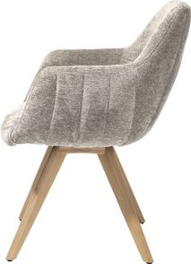 Set van 4 eetkamerstoelen LIVA - Champagne C-XOO-48728CPG