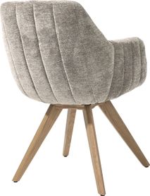 Set van 4 eetkamerstoelen LIVA - Champagne C-XOO-48728CPG