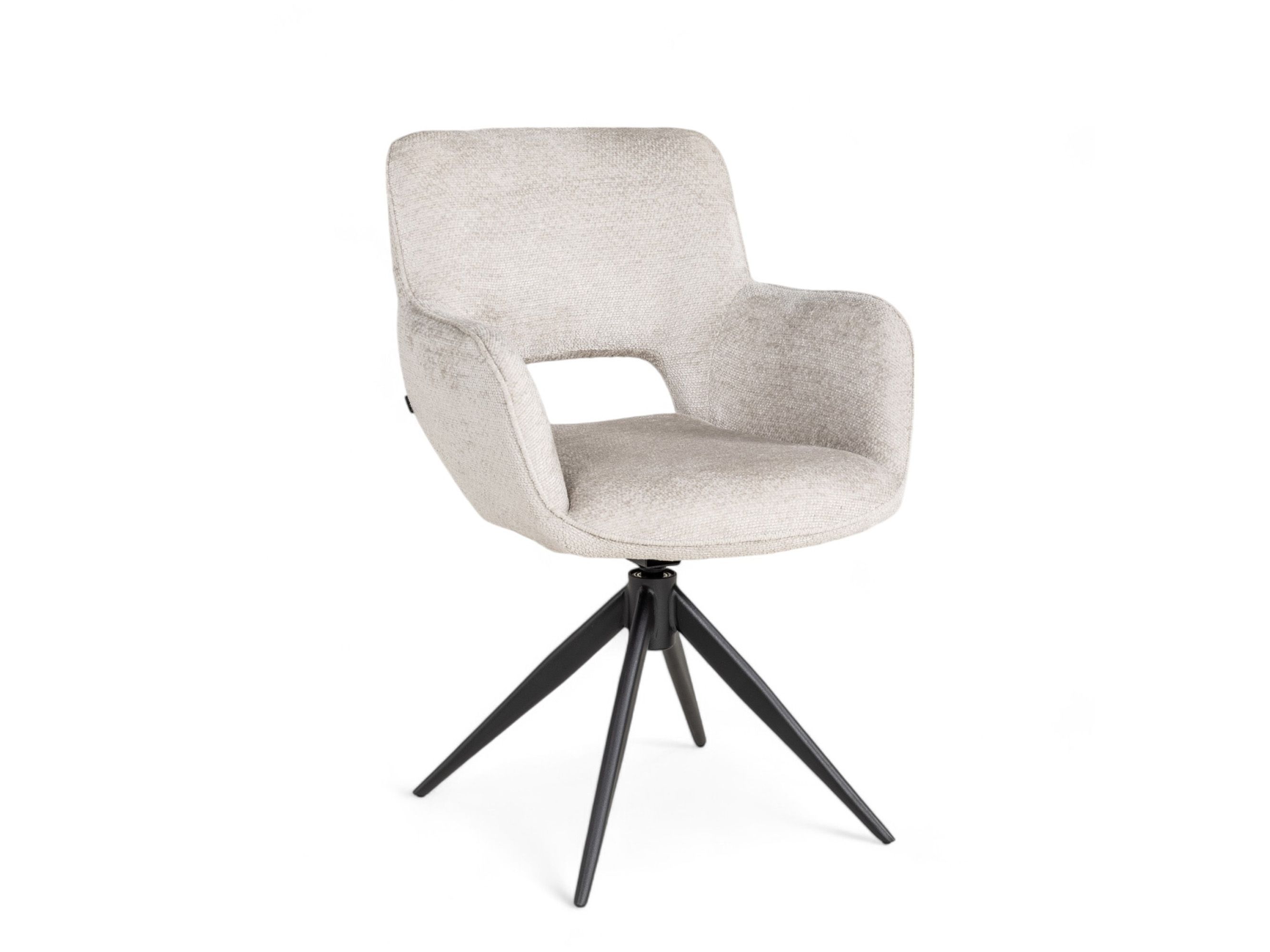 Draaibare armstoel DARWIN - Natural