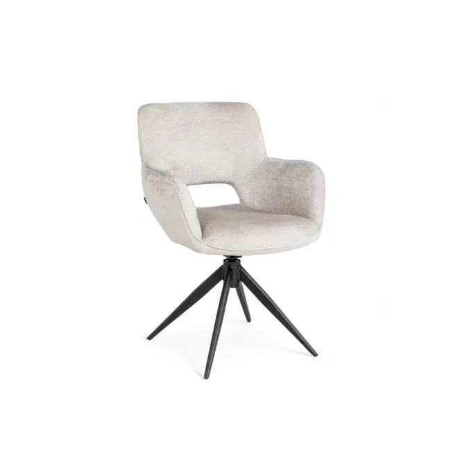 Draaibare armstoel DARWIN - Natural