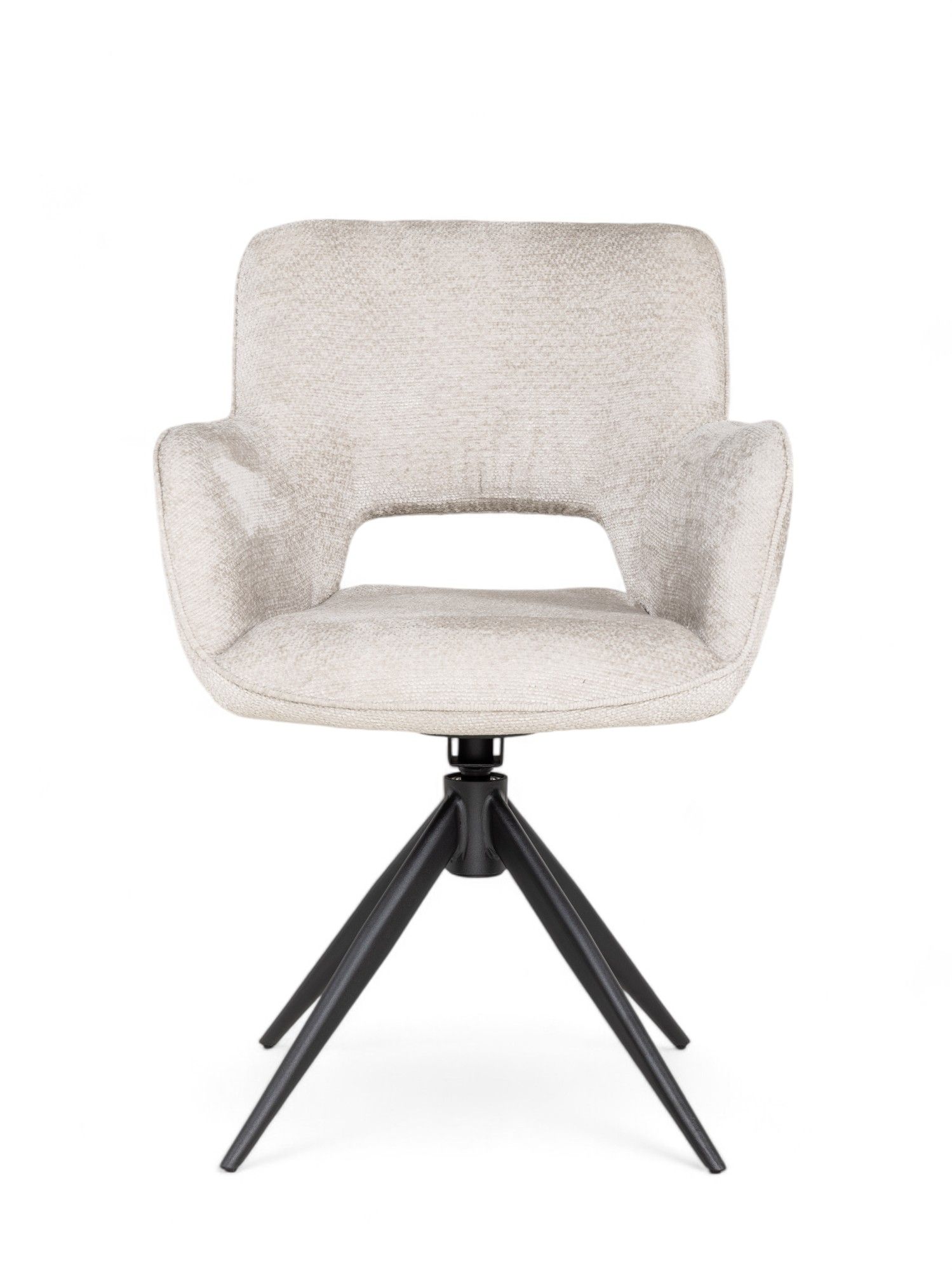 Draaibare armstoel DARWIN - Natural