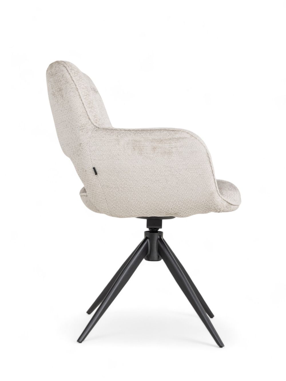 Draaibare armstoel DARWIN - Natural MXF DAR AST-DRPT-MN