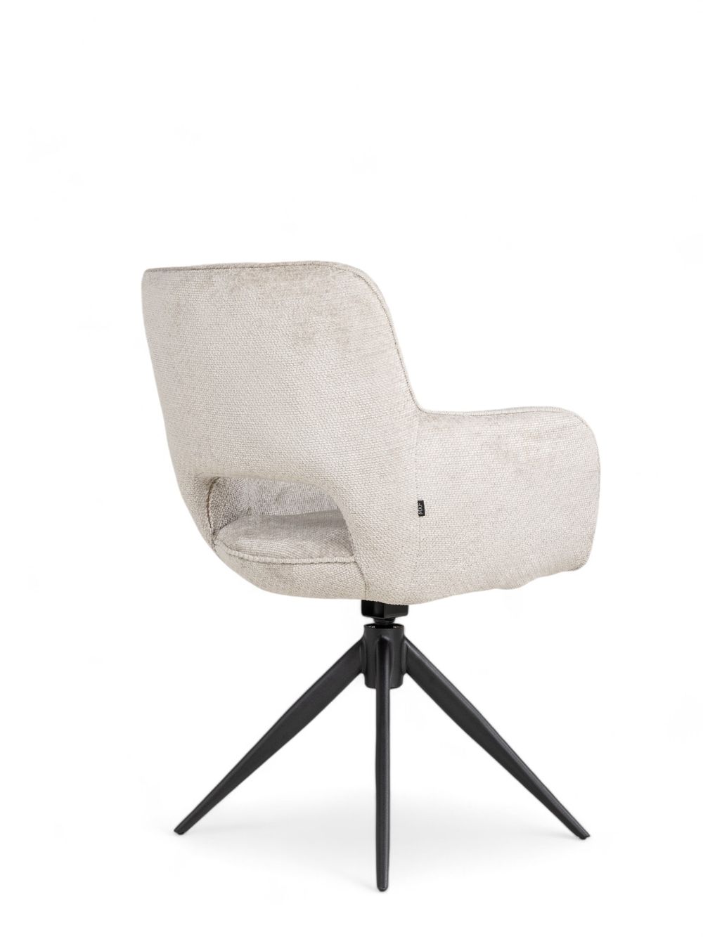 Draaibare armstoel DARWIN - Natural MXF DAR AST-DRPT-MN