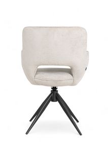 Draaibare armstoel DARWIN - Natural MXF DAR AST-DRPT-MN