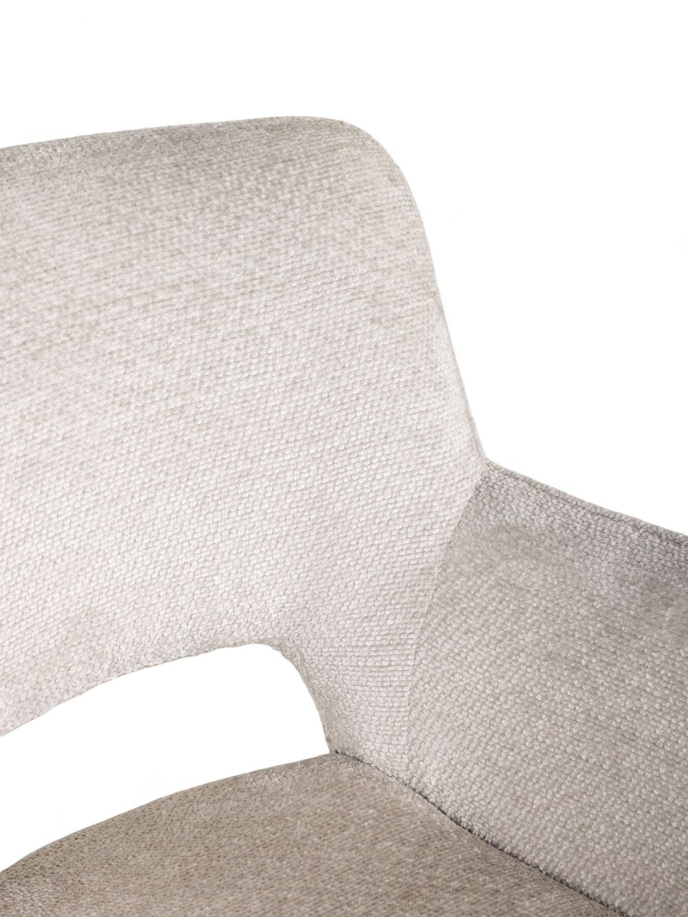 Draaibare armstoel DARWIN - Natural MXF DAR AST-DRPT-MN