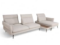 Hoekzetel MODULA - Beige/Walnoot C-MXD-67-HKS1