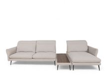 Hoekzetel MODULA - Beige/Walnoot C-MXD-67-HKS1
