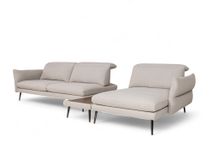 Hoekzetel MODULA - Beige/Walnoot C-MXD-67-HKS1