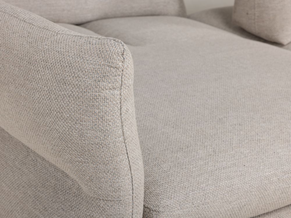 Hoekzetel MODULA - Beige/Walnoot C-MXD-67-HKS1