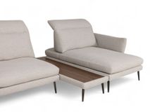 Hoekzetel MODULA - Beige/Walnoot C-MXD-67-HKS1