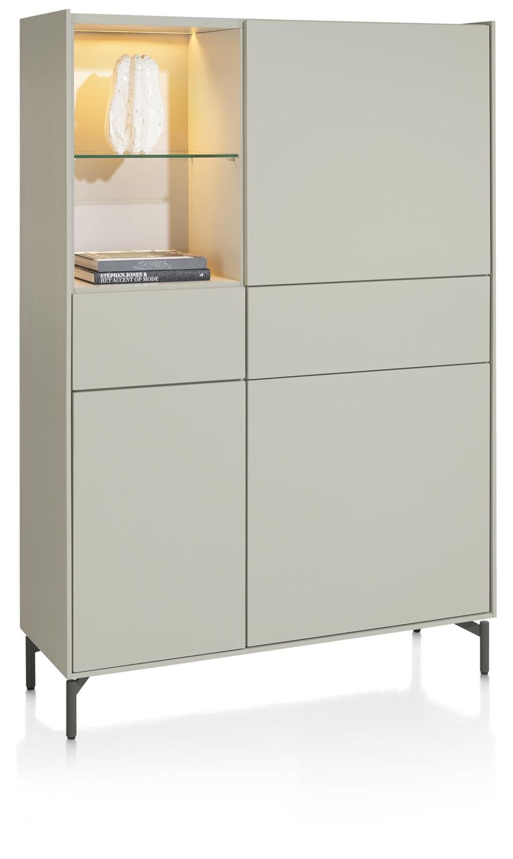 Wandkast NOON - Silk Grey XOO 51830SLG