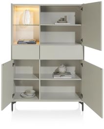 Wandkast NOON - Silk Grey XOO 51830SLG