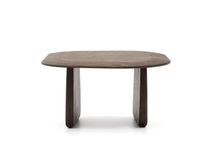 Bijzettafel PIRITA - Massief eik donker KAV T00033MO15