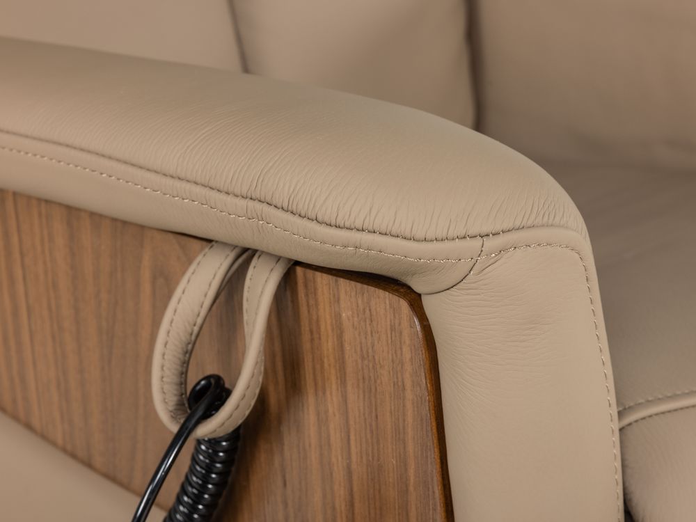 Relaxfauteuil LEIPZIG - Leder C-MED-35-RLX1