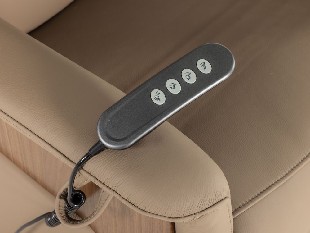 Relaxfauteuil LEIPZIG - Leder C-MED-35-RLX1