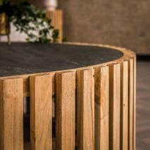 Salontafel SLATE - Leisteen/Acaciahout ZLS 2787-83