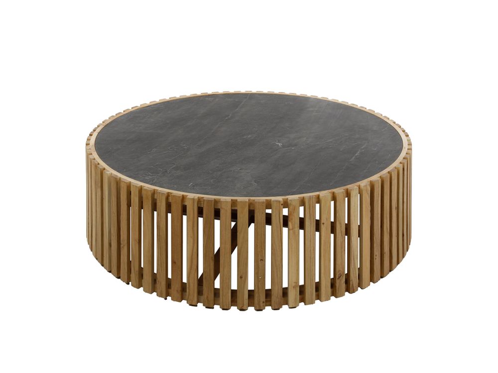 Salontafel SLATE - Leisteen/Acaciahout ZLS 2787-83