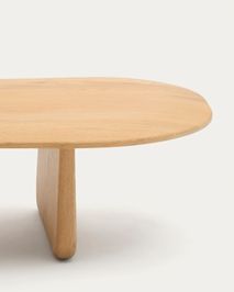 Salontafel PIRITA - Massief eik naturel KAV T00031MO87