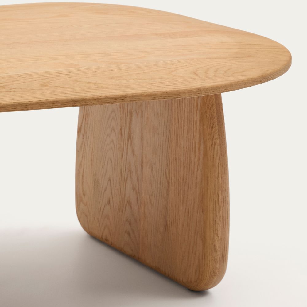 Bijzettafel PIRITA - Massief eik naturel KAV T00033MO87