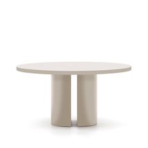 Ronde tafel NEALY - Ecru gelakt KAV T0300050LL05
