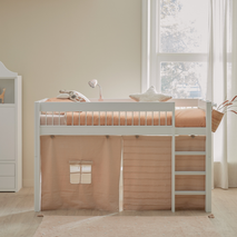 Halfhoogslaper met rolbodem BREEZE - Witgelakt gre SCE 2625WG