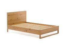 Bed ALGUEMA 160 x 200 cm - Eikenfineer KAV N0100022MM40