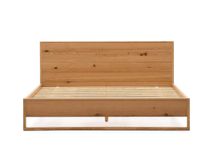 Bed ALGUEMA 90 x 200 cm - Eikenfineer KAV N0100021MM40