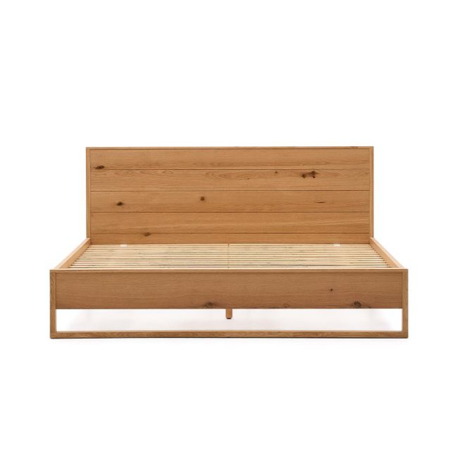 Bed ALGUEMA 180 x 200 cm - Eikenfineer