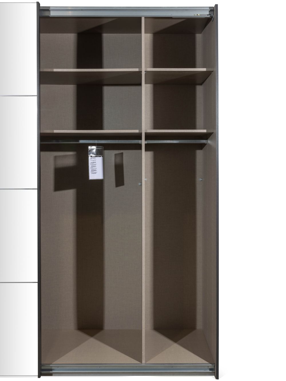 Schuifdeurkast QUADRA - Artisan eik/spiegel C-RCH QUTZ