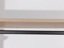 Draaideurkast met zijwaartse afschuining - Wit NEV-001-002