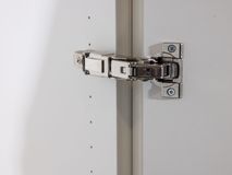 Draaideurkast met zijwaartse afschuining - Wit NEV-001-002
