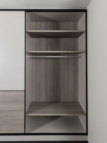 Schuifdeurkast - Pastelgrijs NEV-001-003