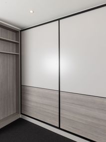 Schuifdeurkast - Pastelgrijs NEV-001-003